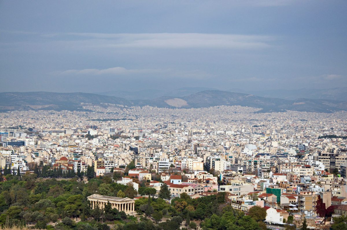 panoramica di Atene