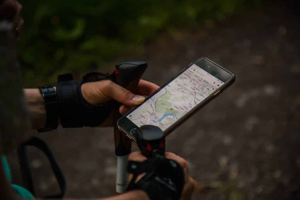Lo zaino perfetto - app delle mappe