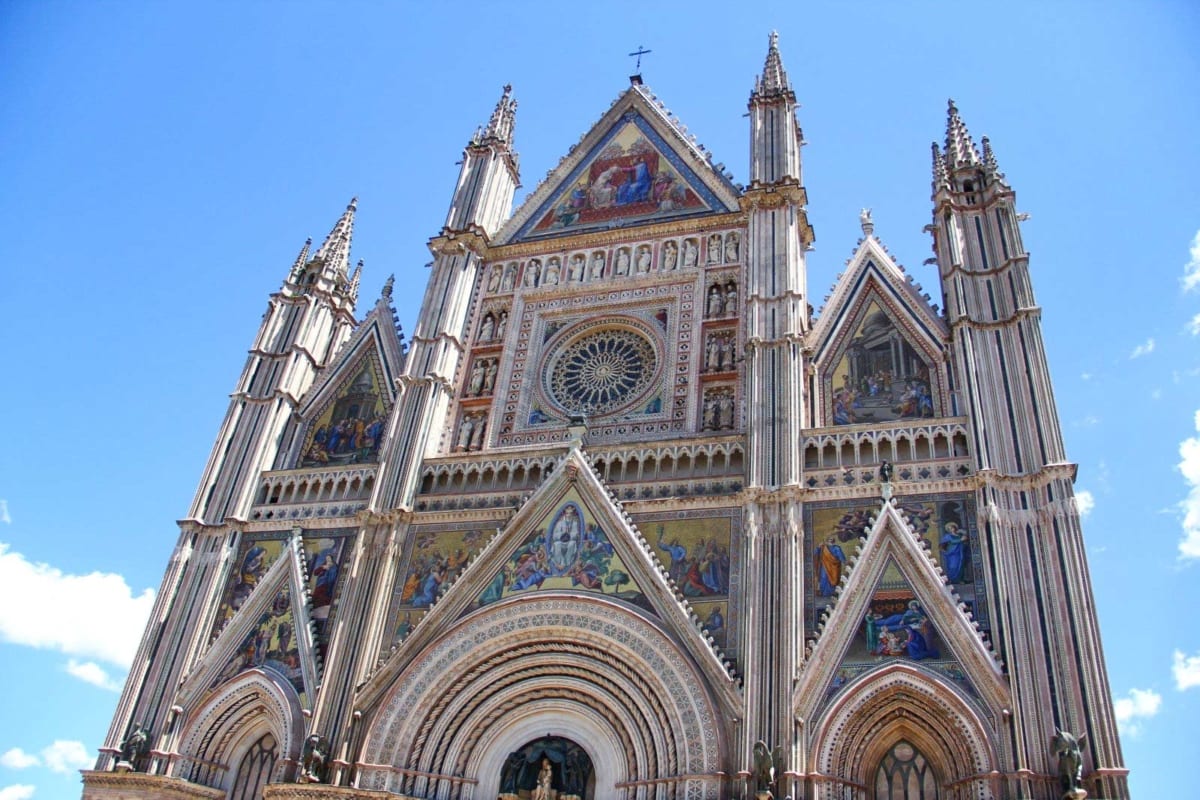 Facciata duomo di Orvieto