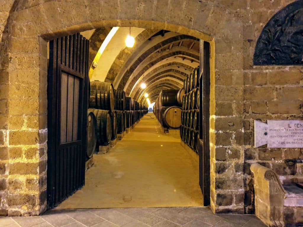 Le Cantine Florio a Marsala storia,